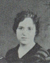 Isabel Patricia Brooks in the Klawhowjaha Bjustofe Club photograph, 1927