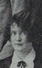 Gertrude Mary Doyle in the Le Cercle Francais photograph, 1927