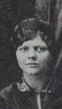 Eleanor B. Adams in the Le Cercle Francais photograph, 1927