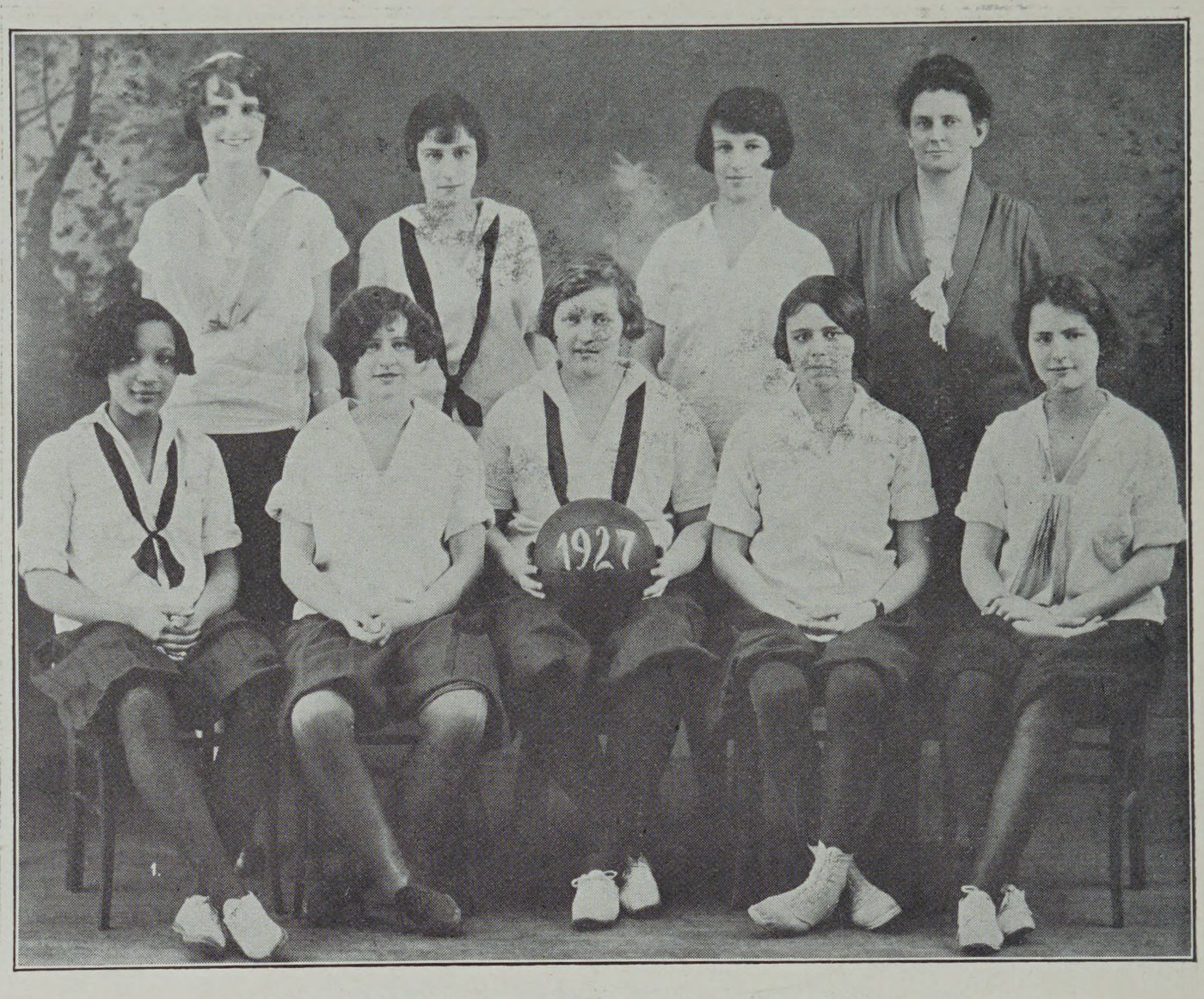 Senior Basketball Team, Cambridge High and Latin School, 1927