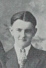 Walter J. Buckley in the Senior Reception Committee photograph, 1927