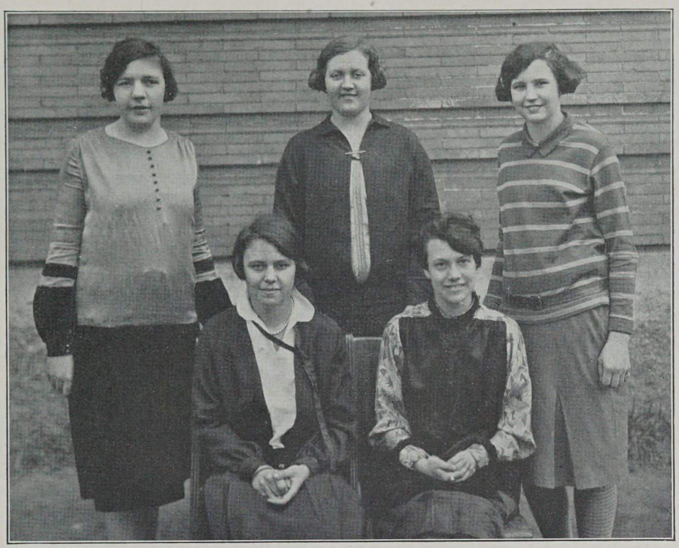 Senior Swimming Team, Cambridge High and Latin School, 1927