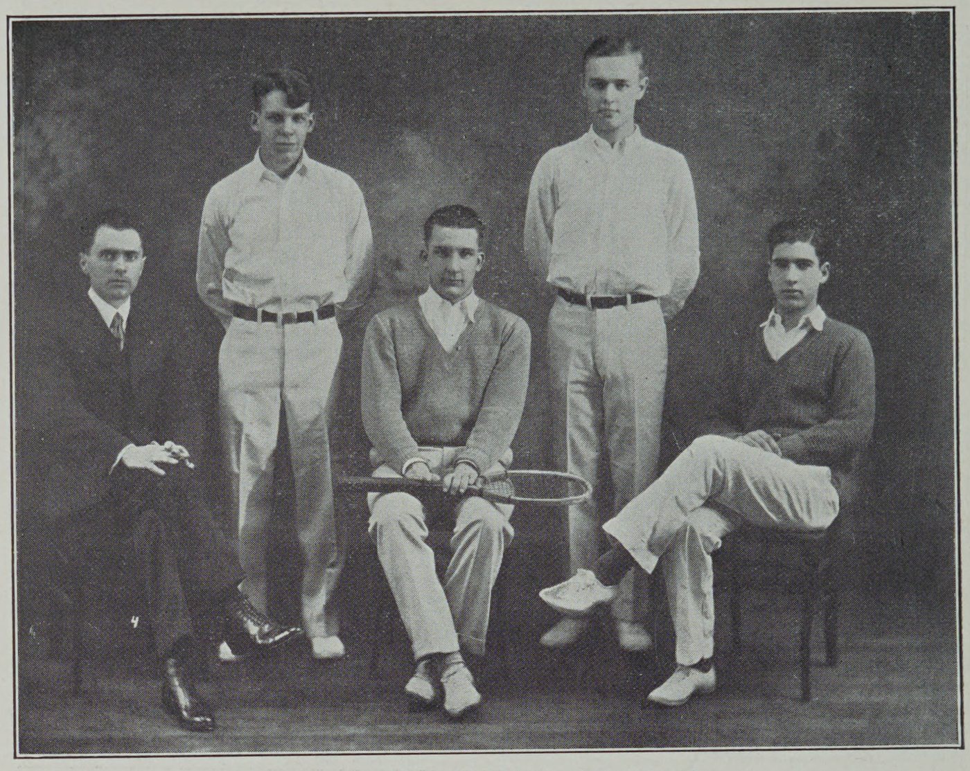Tennis, Cambridge High and Latin School, 1927