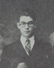 Samuel Fishman in the The Review photograph, 1927