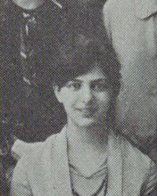 Miriam D. Berkman in the The Review photograph, 1927