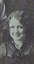 Virginia Agnes Carleton in the The Review photograph, 1927