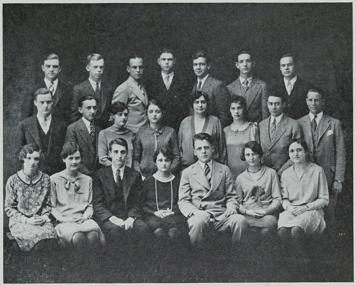 Drama Cast, Cambridge High and Latin School, 1928