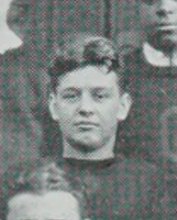 Raymond Favreau in the Football photograph, 1928