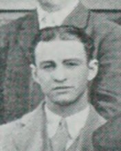 Charles H. Sampson in the Football photograph, 1928