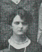 Madeline Eunice Navien in the Klawhowjaha Bjustofe Club photograph, 1928