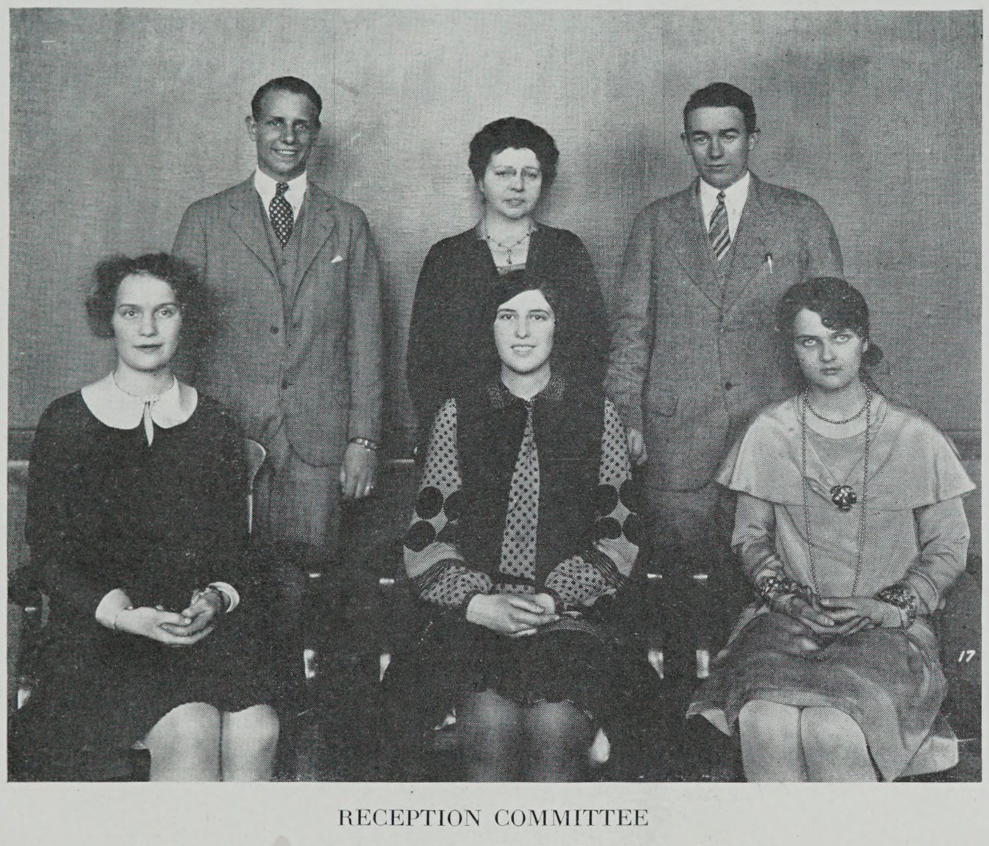 Reception Committee, Cambridge High and Latin School, 1928