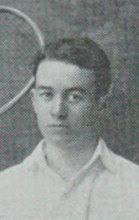 John Thomas Hughes in the Tennis photograph, 1928