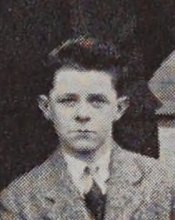 John Joseph Cogavin in the Hockey photograph, 1929