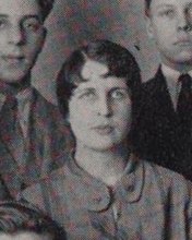 Adrea Benson Grant in the Review Staff photograph, 1929