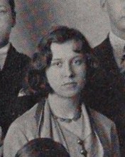 Jean Ellsworth Tobin in the Review Staff photograph, 1929