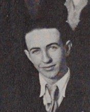 John O'Neil in the Senior Drama Cast photograph, 1929