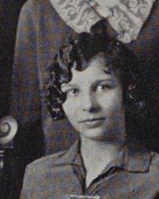 Ruth Evelyn Campbell in the Senior Drama Committee photograph, 1929