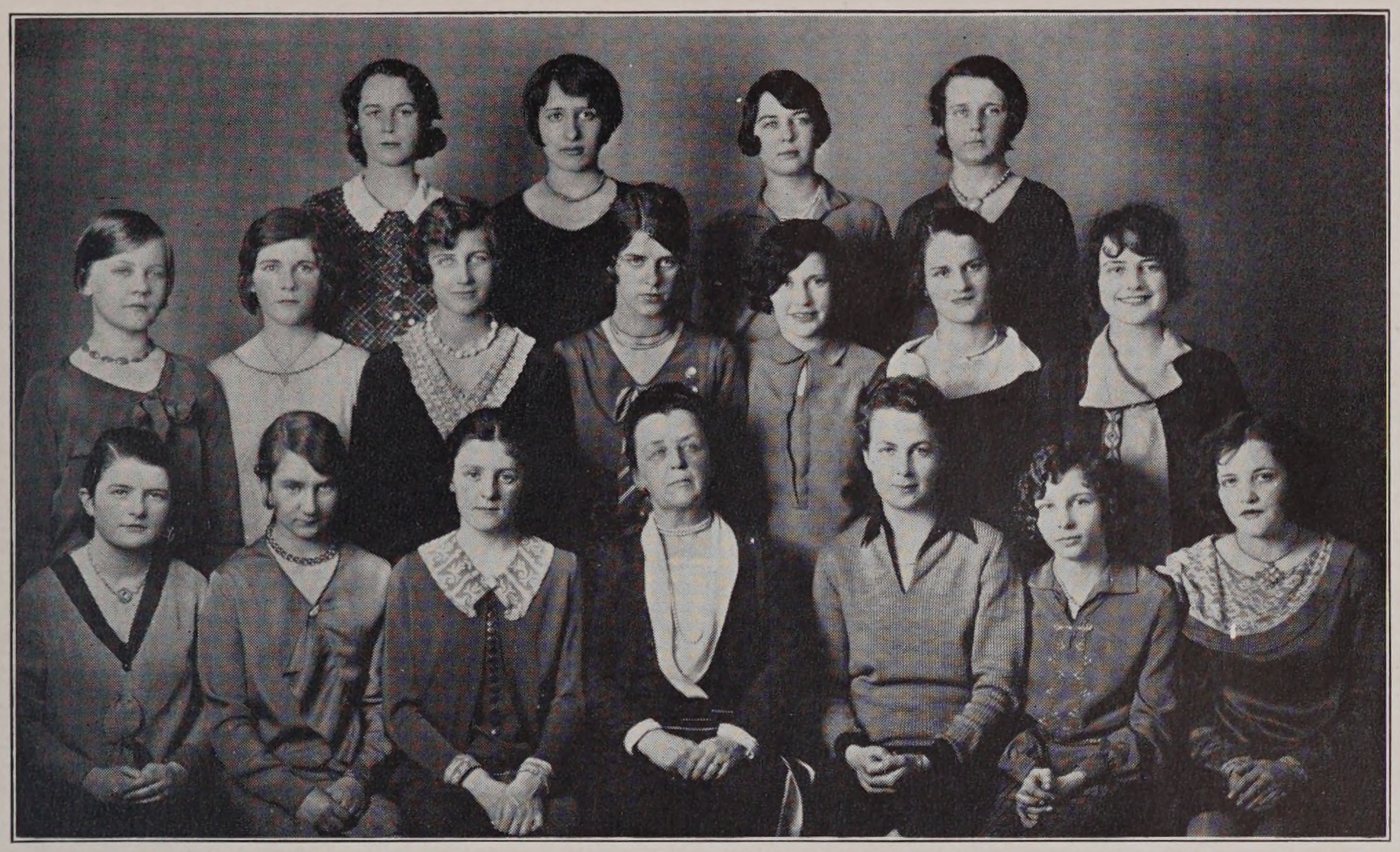 The Klawhowjaha Bjustoff Club, Cambridge High and Latin School, 1929