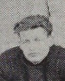 Russell A. Welch in the Football Team photograph, 1930