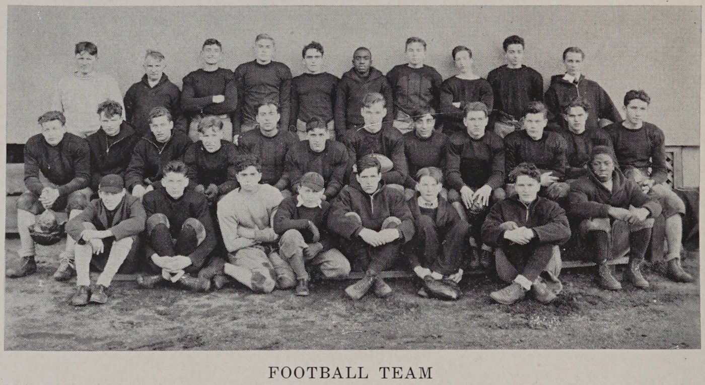 Football Team, Cambridge High and Latin School, 1930
