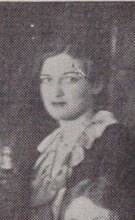 Carol Waite in the K. B. Club photograph, 1930