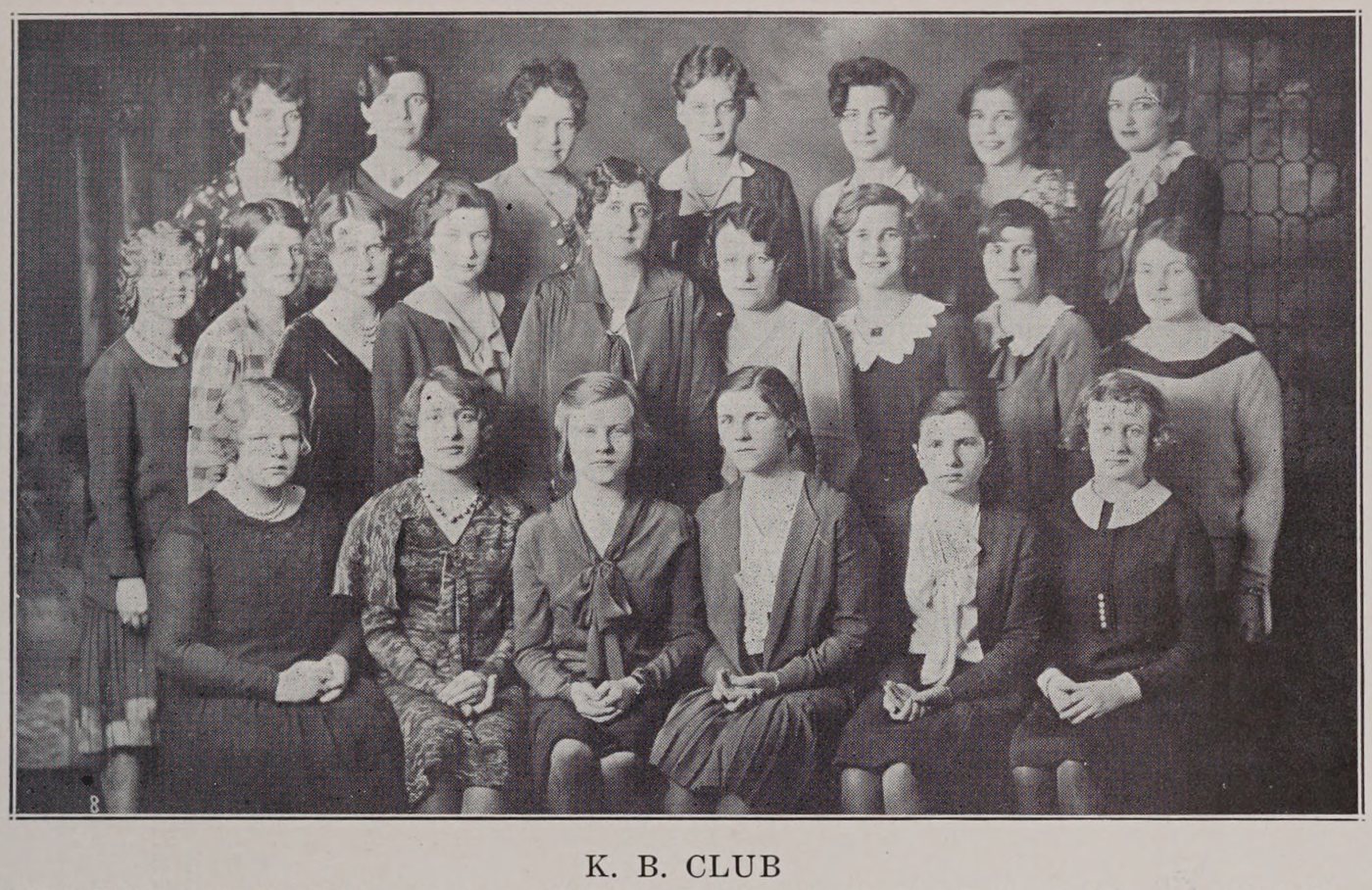 K. B. Club, Cambridge High and Latin School, 1930