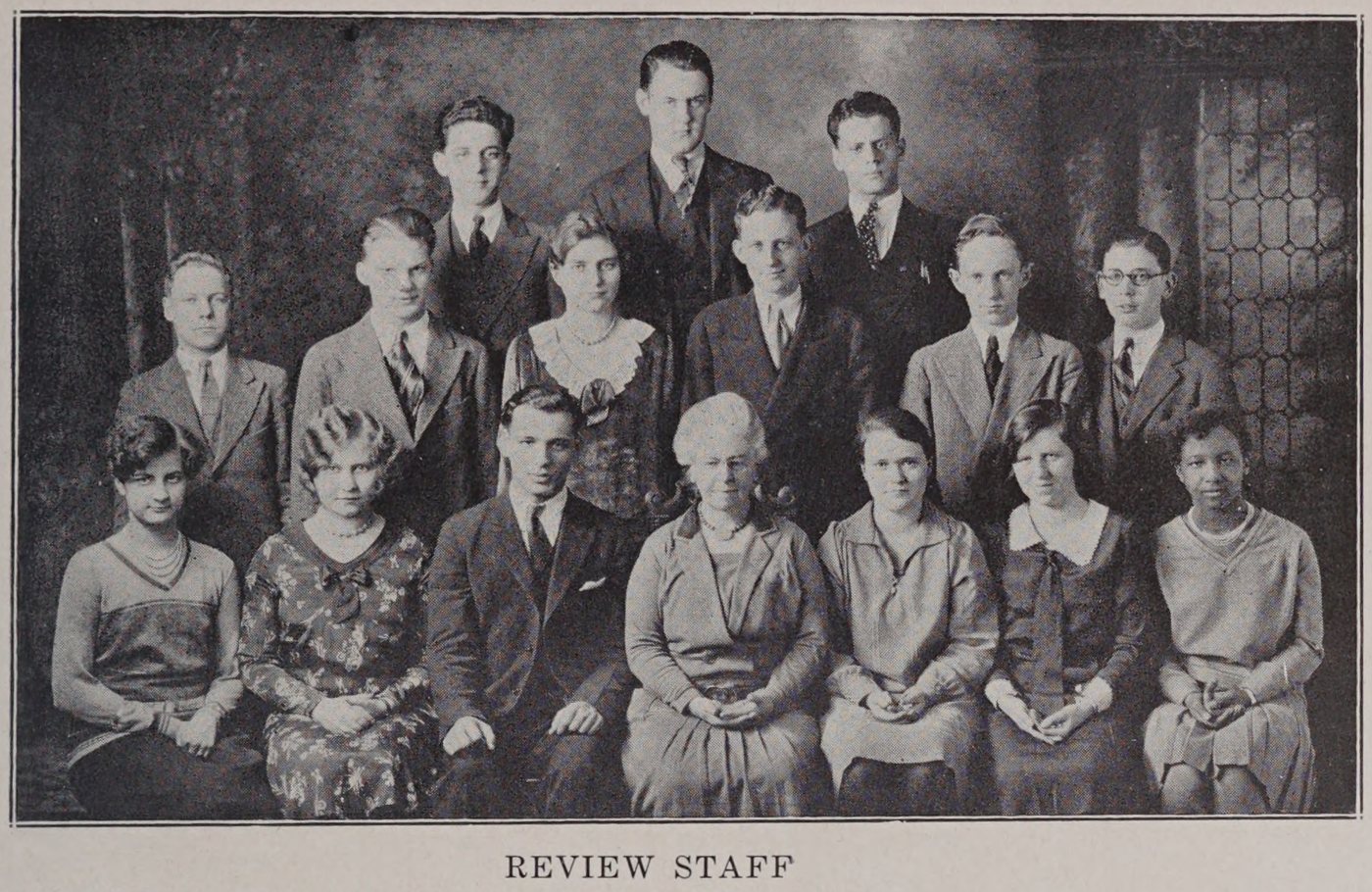 Review Staff, Cambridge High and Latin School, 1930