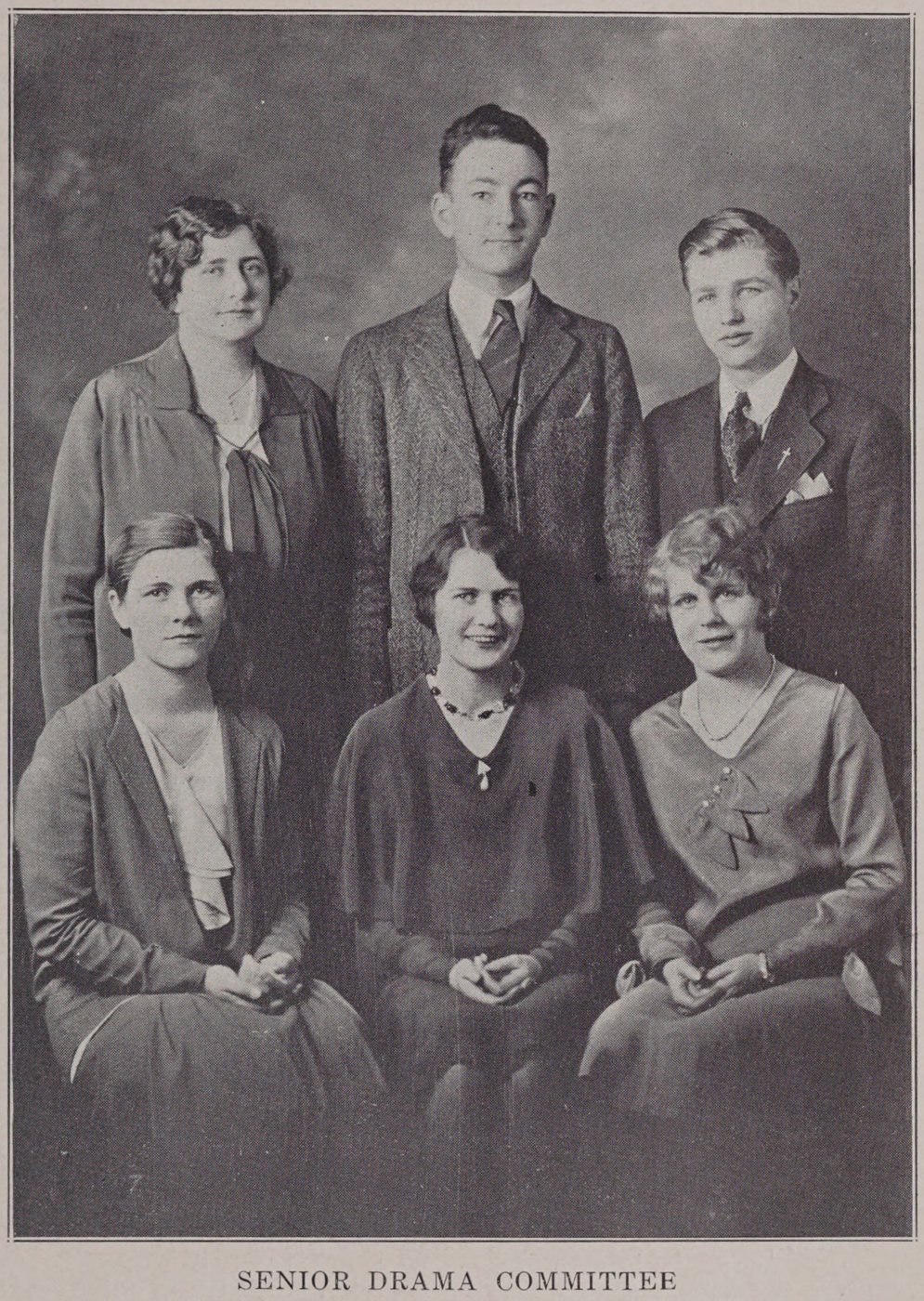 Senior Drama Committee, Cambridge High and Latin School, 1930