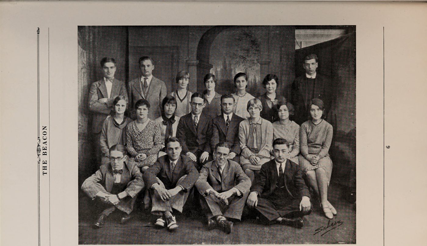 Literary Staff, Chelsea High School, 1929