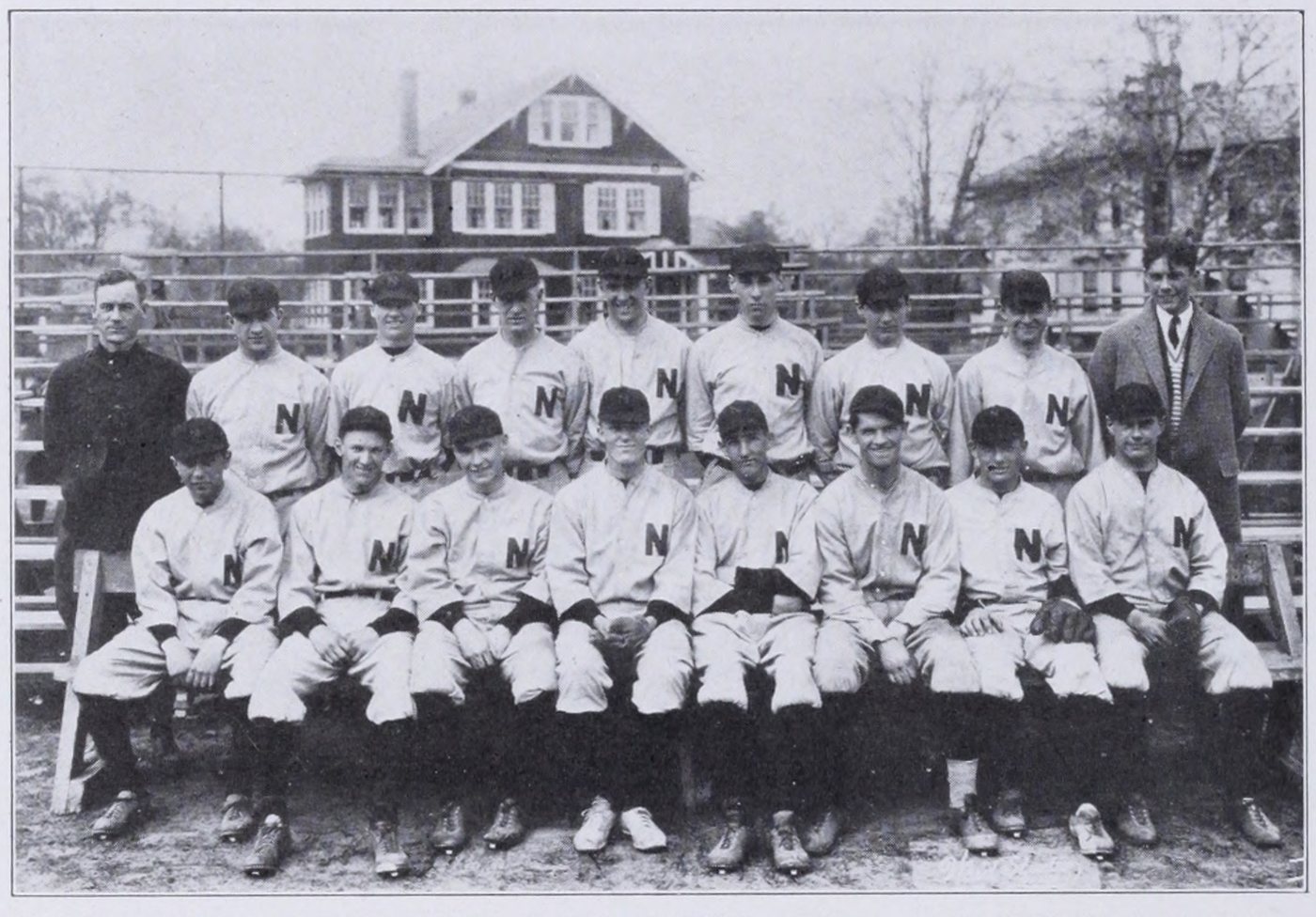 Baseball Team, Newton High School, 1925