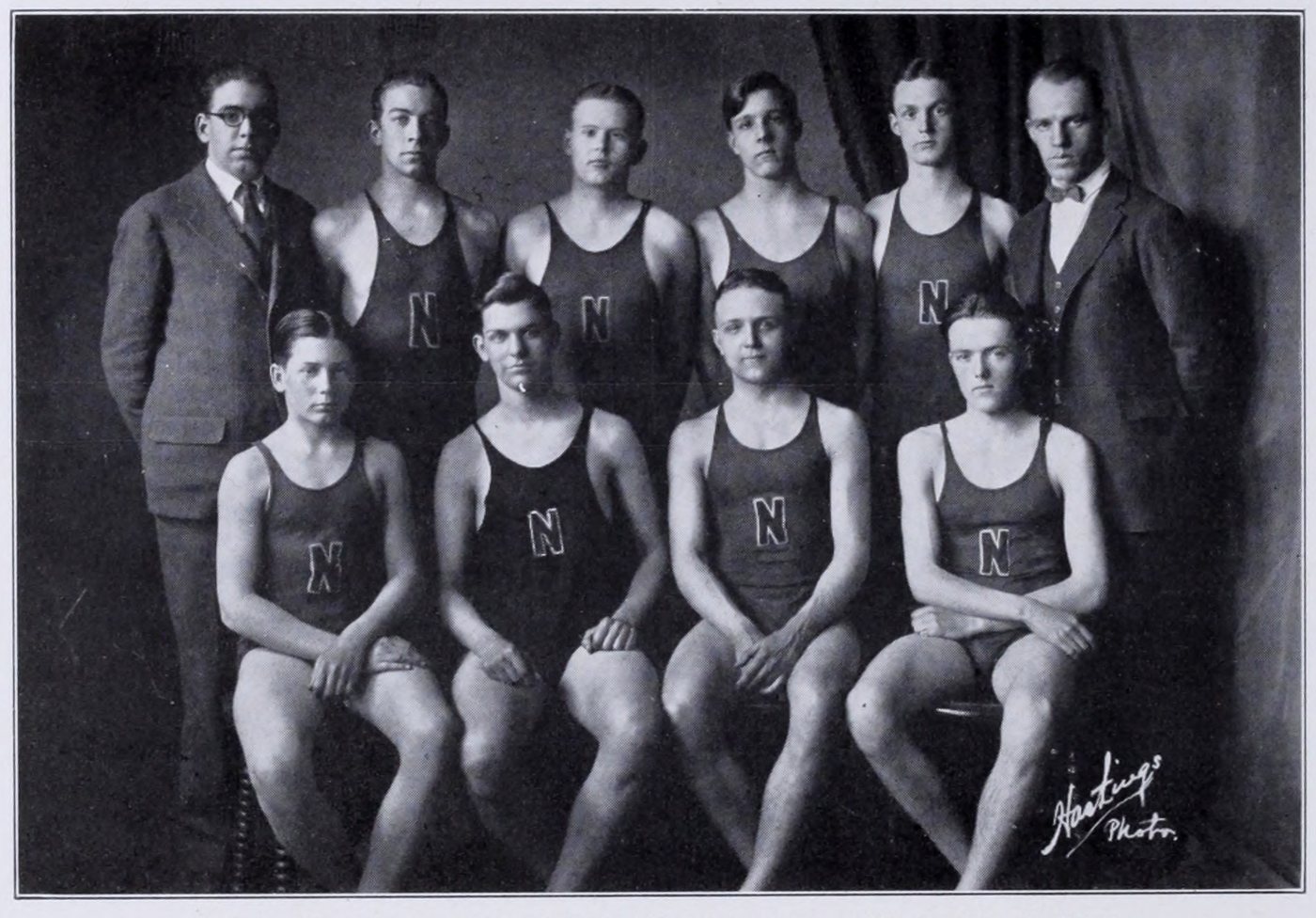 Swimming Team, Newton High School, 1925