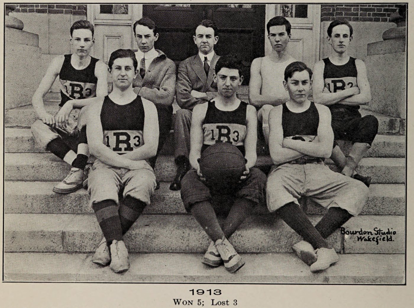 1915 Champions, Reading High School, 1912