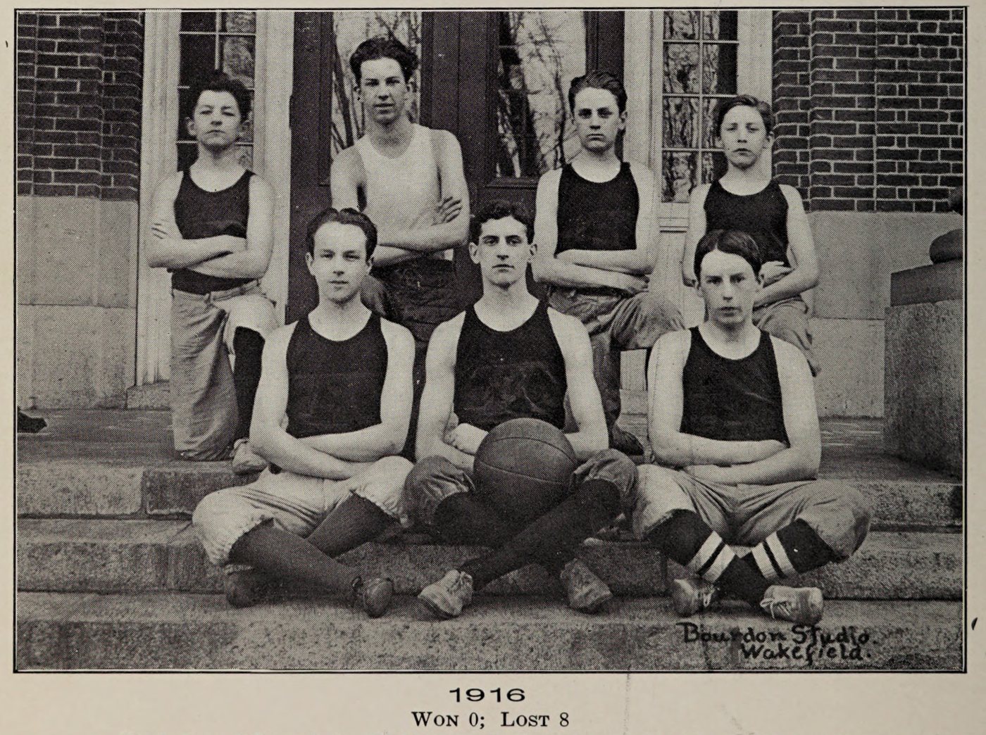 Group Photograph, Reading High School, 1912
