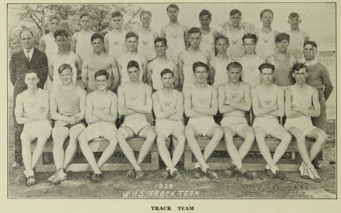 Championship Hockey Team, Wakefield High School, 1930
