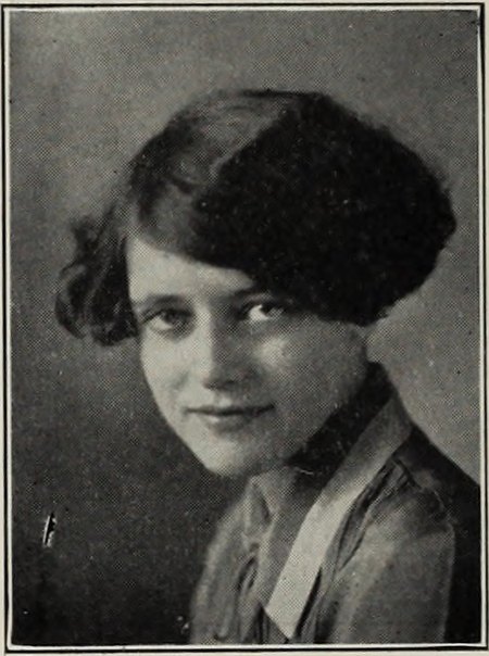 Yearbook portrait of Alma M. Gabriel, Melrose High School, class of 1927
