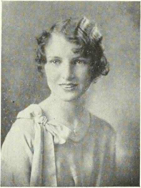 Yearbook portrait of Yvonne Townsend, Melrose High School, class of 1928