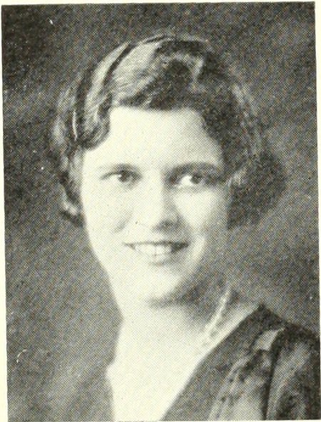 Yearbook portrait of Barbara Darling, Melrose High School, class of 1929