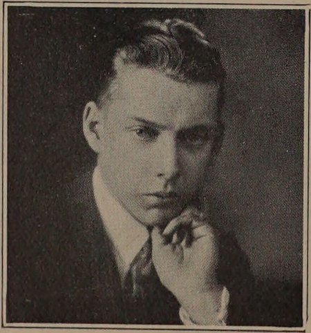 Yearbook portrait of Vernon Clarence Newman, Malden High School, class of 1927