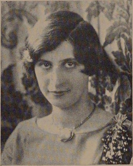 Yearbook portrait of Helen Lillian Wolk, Malden High School, class of 1928