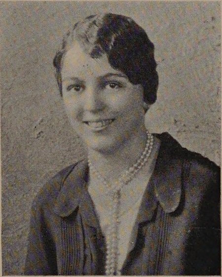 Yearbook portrait of Ruth Dowden, Malden High School, class of 1928