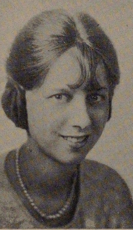 Yearbook portrait of Viola Louise Keddie, Malden High School, class of 1928