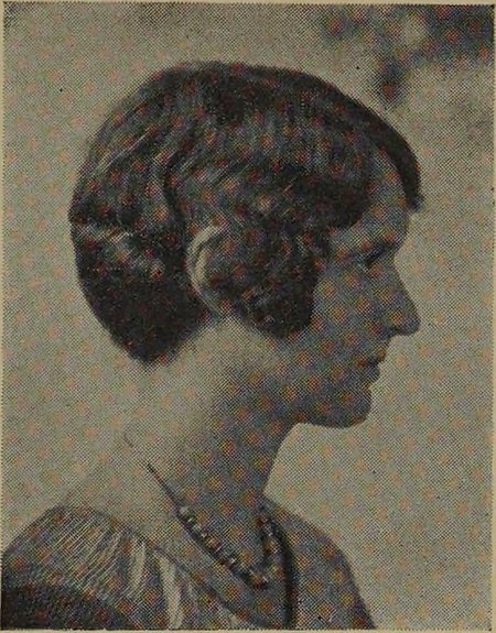 Yearbook portrait of Edith Noyes, Malden High School, class of 1930