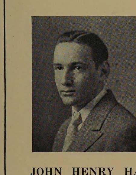 Yearbook portrait of Harry Greene, Malden High School, class of 1930