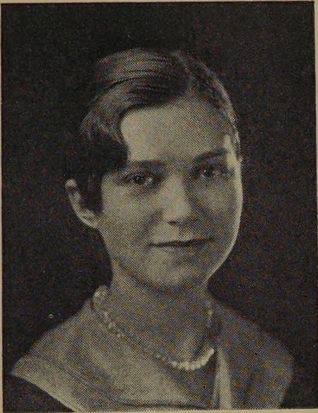 Yearbook portrait of Lena Patrick, Malden High School, class of 1930