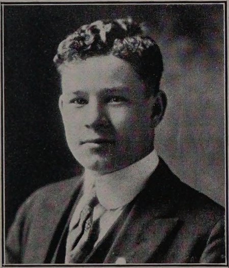 Yearbook portrait of James Joseph Mitchell, Malden High School, class of 1919