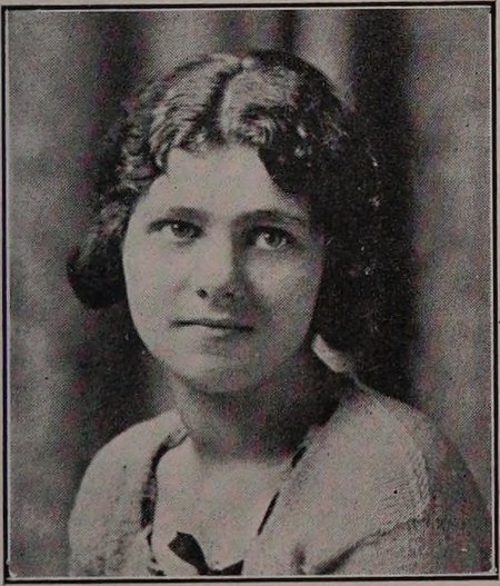 Yearbook portrait of Rose Frances Wies, Malden High School, class of 1919