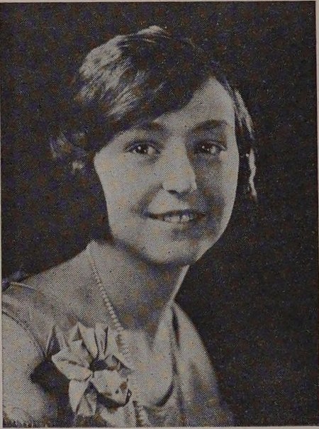 Yearbook portrait of Dorothy Kaecher, Malden High School, class of 1924