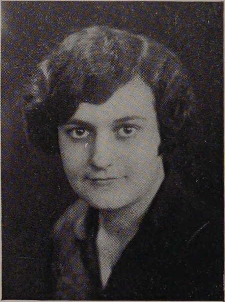 Yearbook portrait of Eleanor Rogers, Malden High School, class of 1925