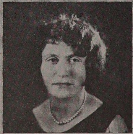 Yearbook portrait of Esther Faller, Malden High School, class of 1926