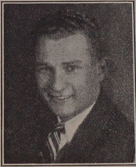 Yearbook portrait of George Bornstein, Malden High School, class of 1927